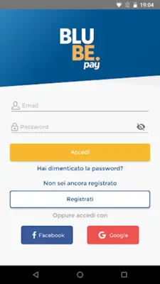 BLUBE pay android App screenshot 1